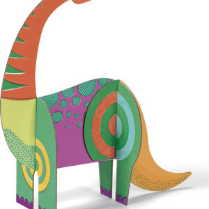 DIY Color Assemble Play Craft Kit: Dinosaur - from artist Andrew Holder