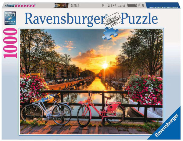 Bicycles in Amsterdam (1000 pc Puzzle)