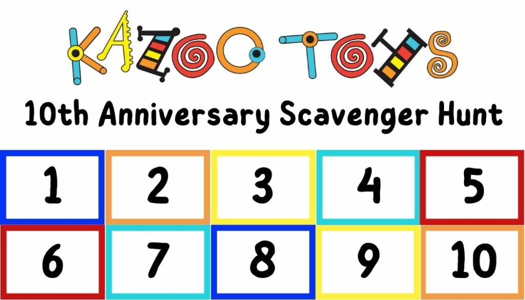 Scavenger Hunt Punch Card