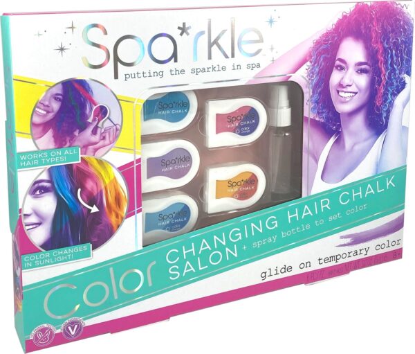Sparkle Color Changing Hair Chalk Set