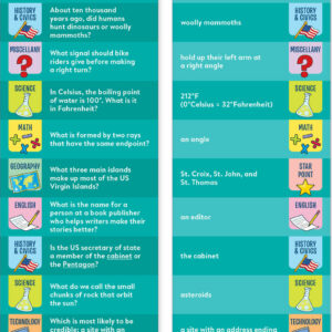 Brain Quest 5th Grade Smart Cards Revised 5th Edition