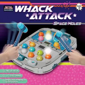 Whack Attack Space Moles Arcade Game