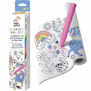 Fantasy Unicorn Coloring Roll Kit