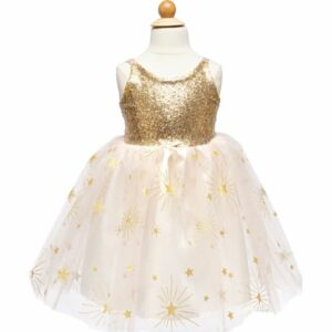 Golden Glam Party Dress Size 3 to 4