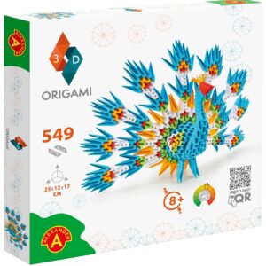 3D Origami Peacock