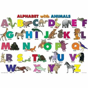 Alphabet with Animals Placemat