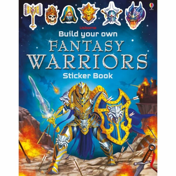 Build Your Own Fantasy Warriors Sticker Book