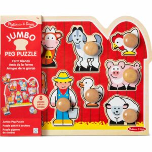 Jumbo Knob Puzzle Farm Friends