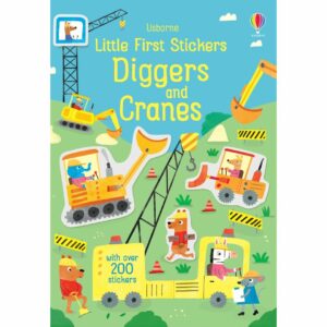 Little First Stickers Diggers and Cranes