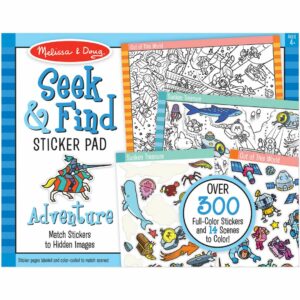 Search and Find Sticker Pad