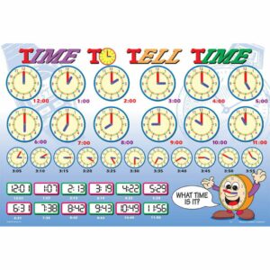 Time to Tell Time Placemat