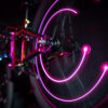 Orbitbrightz Pink LED Bicycle Spoke Charms, 2pk