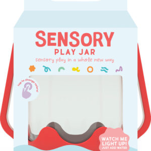 Sensory Play Jar (Coral)