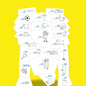 Learn by Sticker: Beginning Phonics: Use Phonics to Create 10 Friendly Monsters!