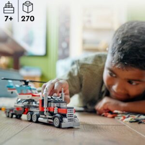 LEGO® Creator: Flatbed Truck with Helicopter