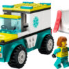 LEGO® City Great Vehicles: Emergency Ambulance and Snowboarder