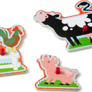 Farm Animals Sound Puzzle - 8 Pieces