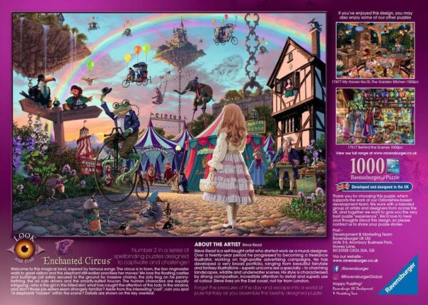 Look & Find: Enchanted Circus (1000 pc Puzzles)