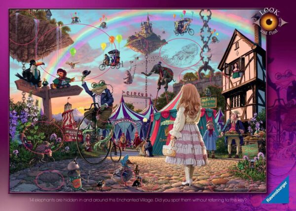 Look & Find: Enchanted Circus (1000 pc Puzzles)