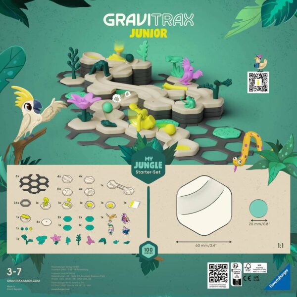 GraviTrax Junior: Large Set - Jungle