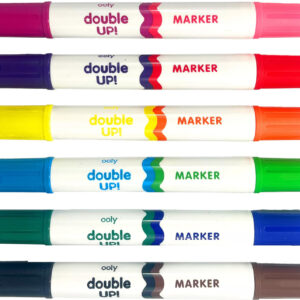 Double Up! Double-Ended Markers - 6 pk