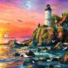 Lighthouse at Sunset 500 Piece Puzzle