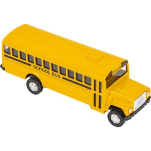 Diecast Pull Back School Bus