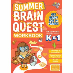 Summer Brain Quest Workbook K and 1