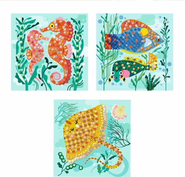 Caribbean Mosaic Collage Craft Kit