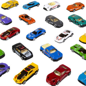 Die-cast Car Tube Set 1:64 Scale