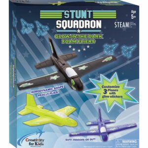 Stunt Squadron Glow in the Dark Foam Fliers