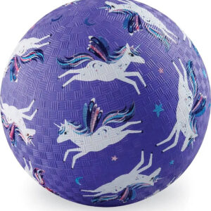 5" Purple Unicorn Playground Ball