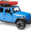 Bruder Jeep Wrangler Rubicon with Kayak & Figure