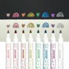 Vivid Pop Water Based Metallic Paint Markers 8pk