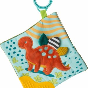 Pebblesaurus Crinkle Teether - 6x6"