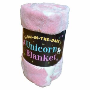 Glow in the Dark Unicorn Blanket