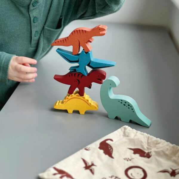 Happy Stacking Dinosaurs