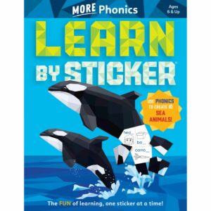 Learn by Sticker More Phonics Sea Animals