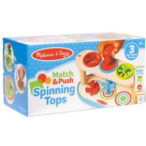 Match and Push Spinning Tops