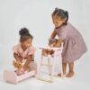 Wooden Baby Doll High Chair