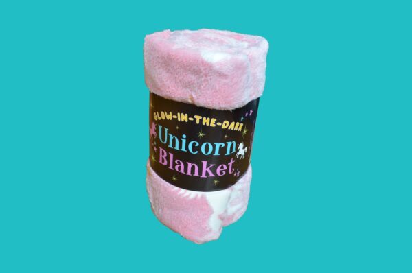 Glow in the Dark Unicorn Blanket