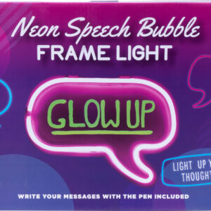 Neon Speech Bubble