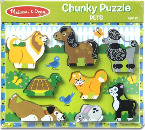 Pets Chunky Puzzle - 8 Pieces