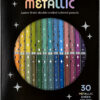 Double Metallic Colored Pencil Set