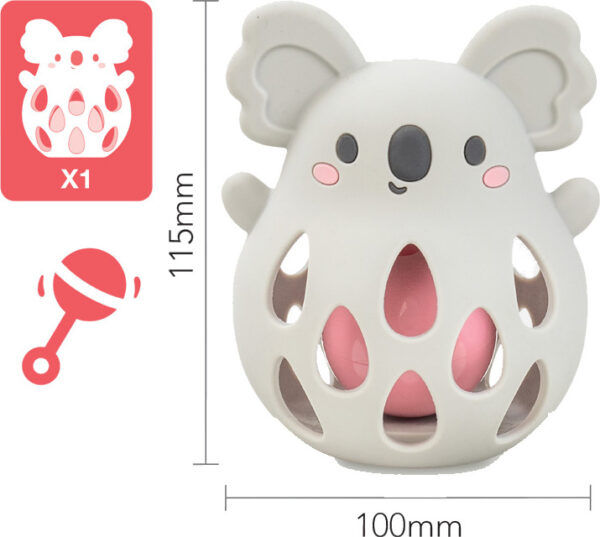 Silicone Rattle - Koala