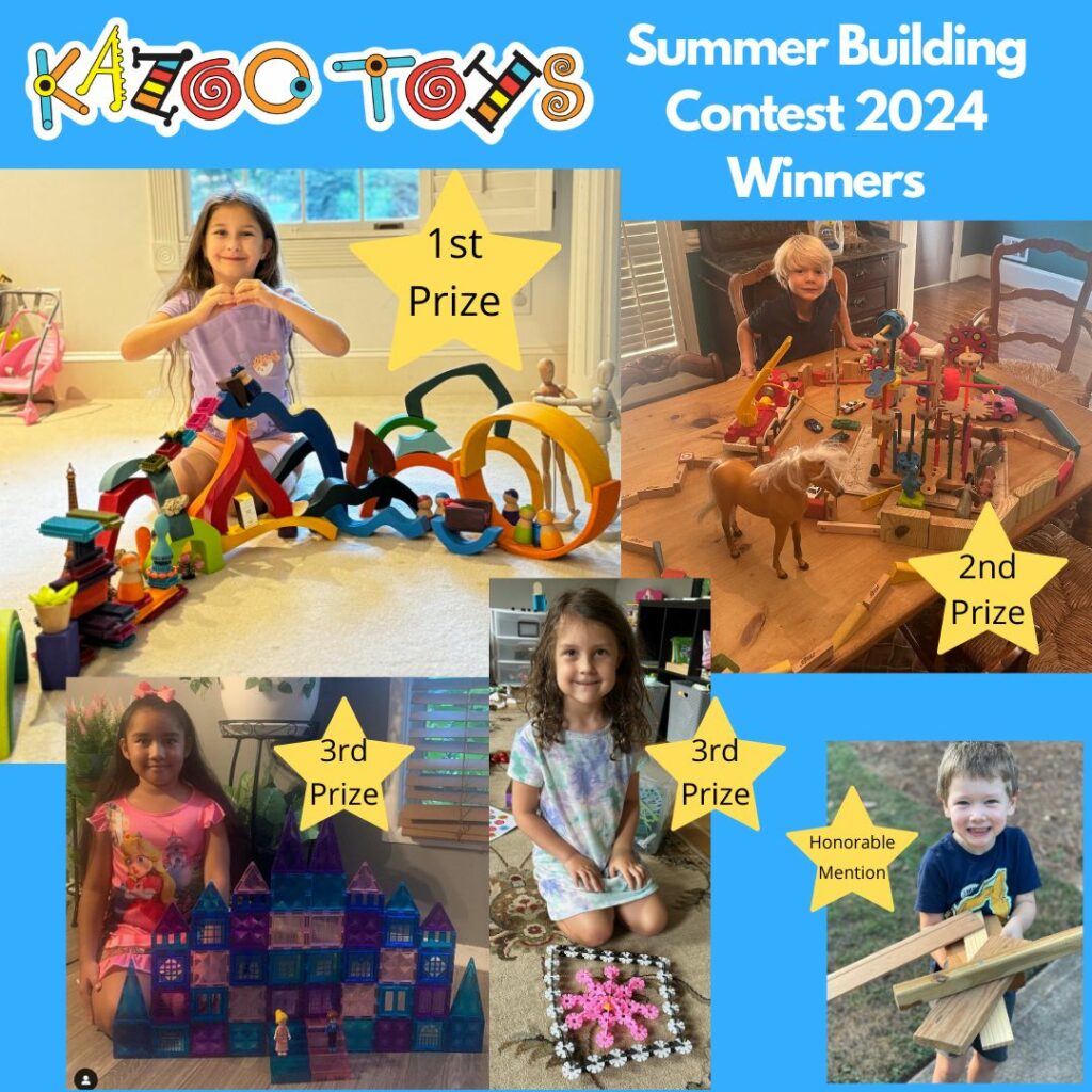 Kazoo Toys Summer Building Contest 2024 Winners