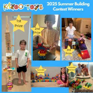 Kazoo Toys Summer Building Contest 2025 Winners