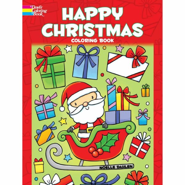 Happy Christmas Coloring Book