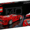 LEGO Speed Champions Ferrari F40 Back of Box