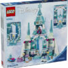 Lego 43244 Disney Elsas Ice Castle Back of Box